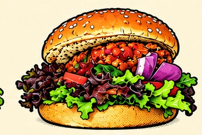 B432 Chickenburger
